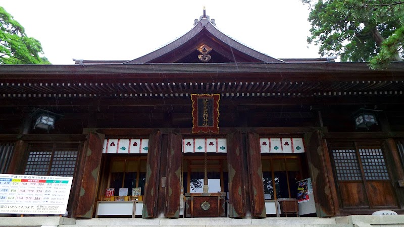 菅生石部神社 拝殿