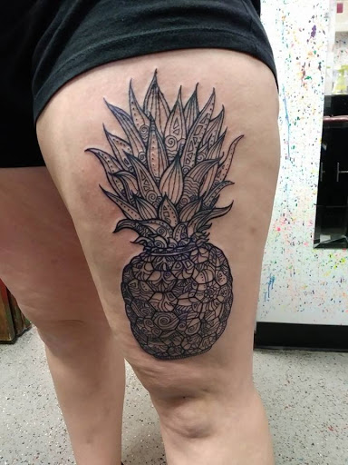 Explore davinci tattoo ideas, creative tattoo ideas in Lima, available at White Wizard Tattoo & Body Piercing