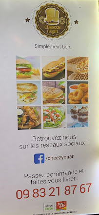 Aliment-réconfort du Restauration rapide Cheezy Naan à Blois - n°2