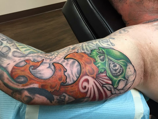 Explore abstract tattoo ideas, creative tattoo ideas in Lakeland, available at Lyons Den Tattoo Company