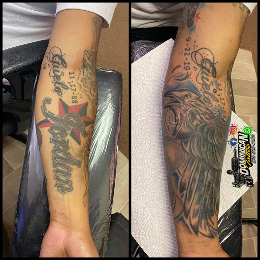 Explore cherry tattoo ideas, creative tattoo ideas in Beaver Meadows, available at Dominican Tattoo