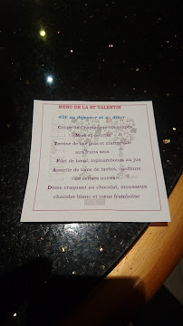 Restaurant français Restaurant l'entre deux verres à Quinsac (le menu)