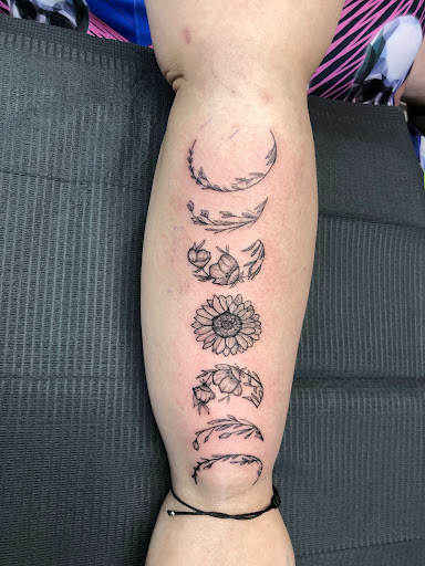 Explore traditional tattoo sleeve ideas, creative tattoo ideas in Lansing, available at CDM Inked Studio