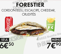 FOOD CENTER à Tourcoing menu