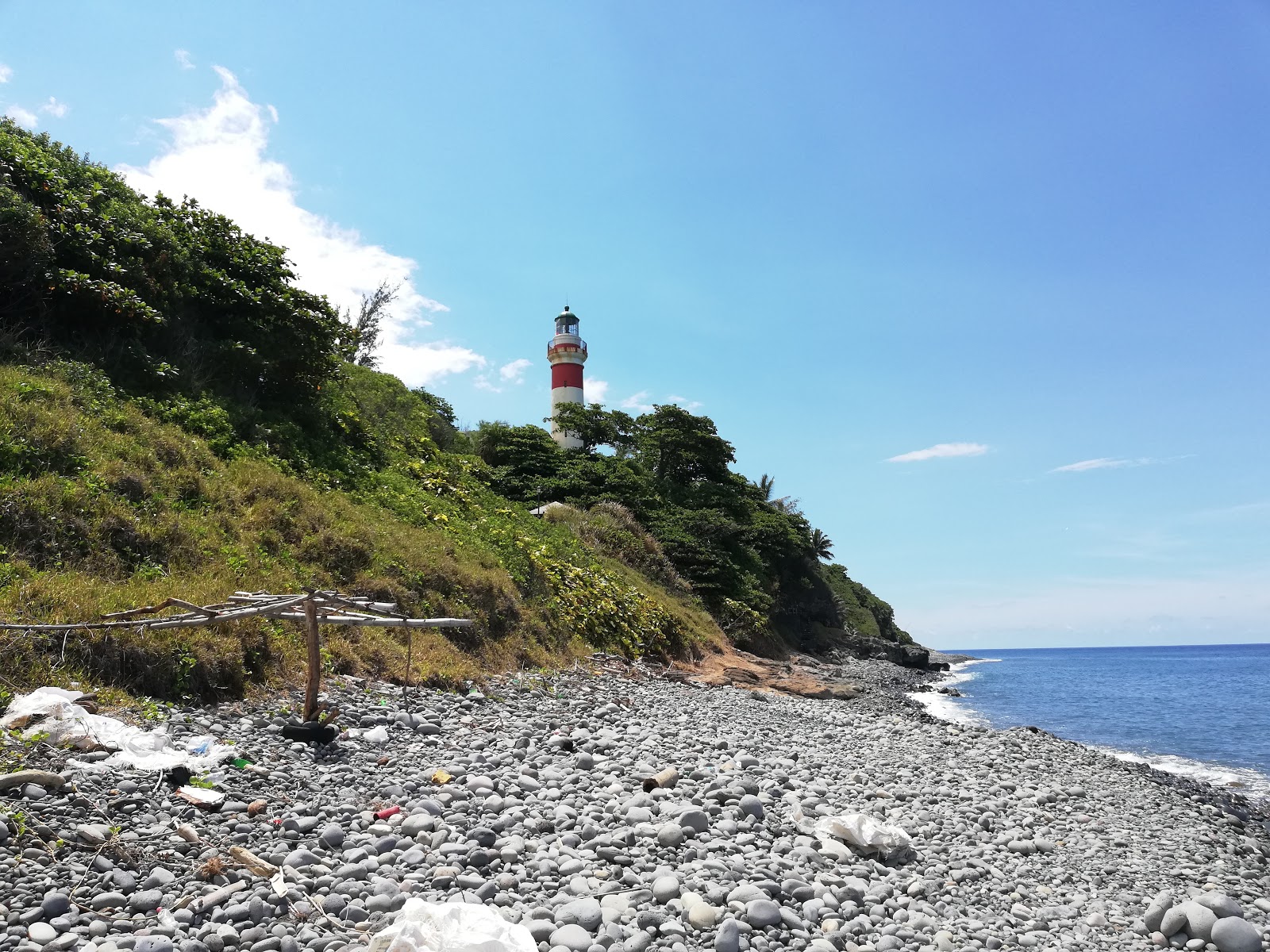 Zdjęcie Bel Air Lighthouse Beach z powierzchnią szary kamyk