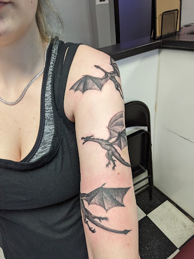 Explore bi tattoo ideas, creative tattoo ideas in Columbia, available at Animated Canvas Custom Tattoo