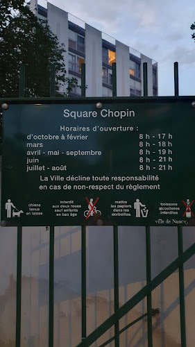 attractions Square chopin Nancy