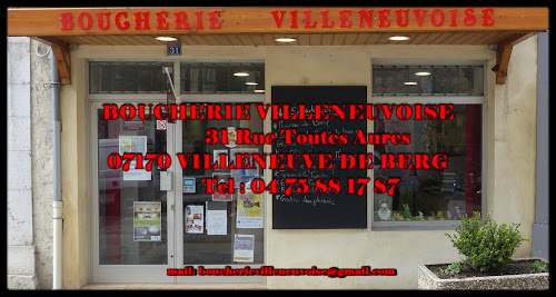 Boucherie Villeneuvoise à Villeneuve-de-Berg