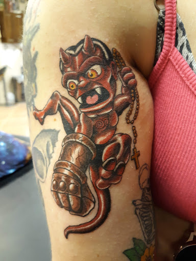 Explore iris flower tattoo ideas, creative tattoo ideas in Cottonwood, available at Ink Impression Tattoo