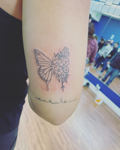 Explore abdominal tattoo ideas, creative tattoo ideas in Cocoa, available at Rorschach Tattoo Shop and Piercing Studio