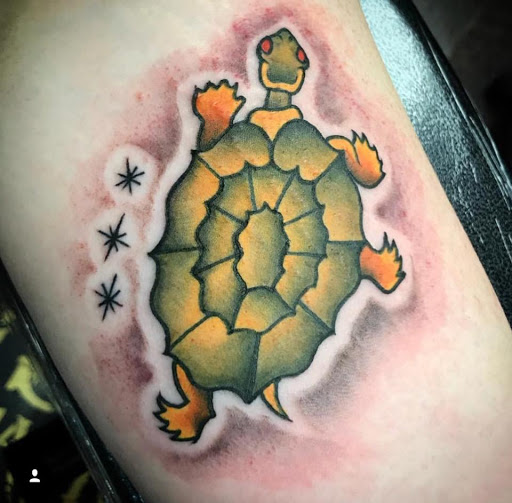 Explore patchwork sleeve tattoo ideas, creative tattoo ideas in San Diego, available at SD Tattoo