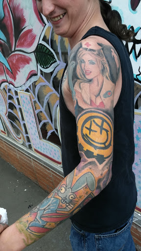 Explore let them tattoo placement ideas, creative tattoo ideas in Kansas City, available at Rose Tattoo Parlor