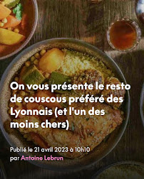 Photos du propriétaire du Restaurant servant du couscous Oh couscous à Lyon - n°17