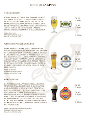 Ristorante Il Giardino à Ancona menu