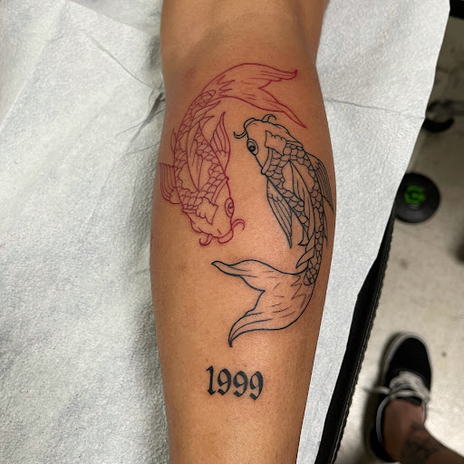 Explore concrete tattoo ideas, creative tattoo ideas in Dover, available at Good Looks Social Tattoo Club