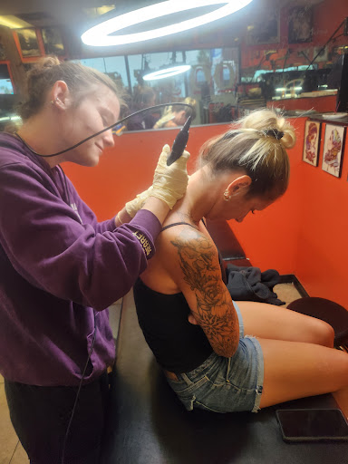 Explore running tattoo ideas, creative tattoo ideas in Satellite Beach, available at Rocksteady Tattoo Company