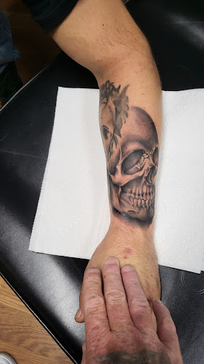 Explore neda tattoo ideas, creative tattoo ideas in Pasadena, available at Outlaw Art Gallery and Tattoos