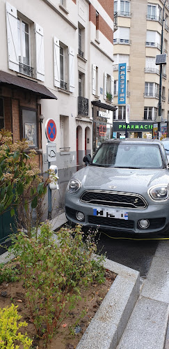 Borne de recharge de véhicules électriques New Motion Charging Station Saint-Mandé