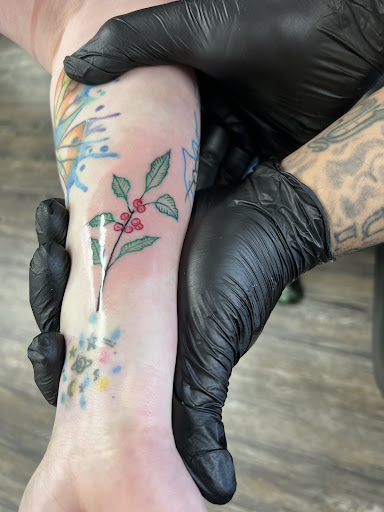 Explore patchwork ideas tattoos, creative tattoo ideas in Derwood, available at Elevate Tattoo Studio (ETS)