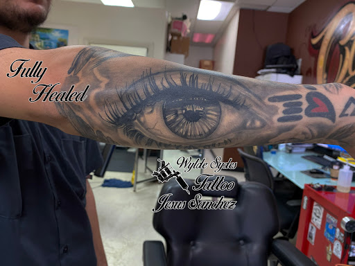 Find simple sun tattoo ideas for your next unique tattoo in San Diego at Wylde Sydes Tattoo & Body Piercing