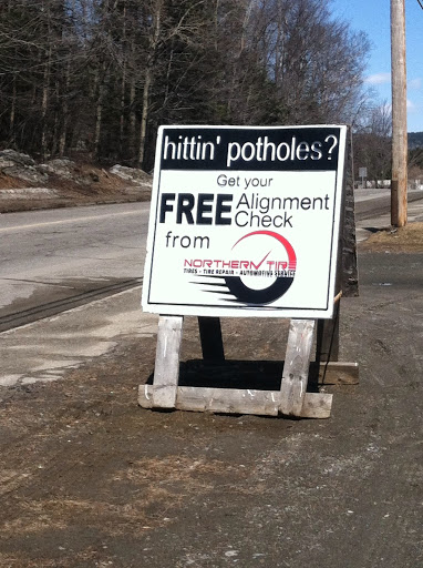 Auto Repair Shop «Northern Tire», reviews and photos, 9 Laperle Dr, Colebrook, NH 03576, USA