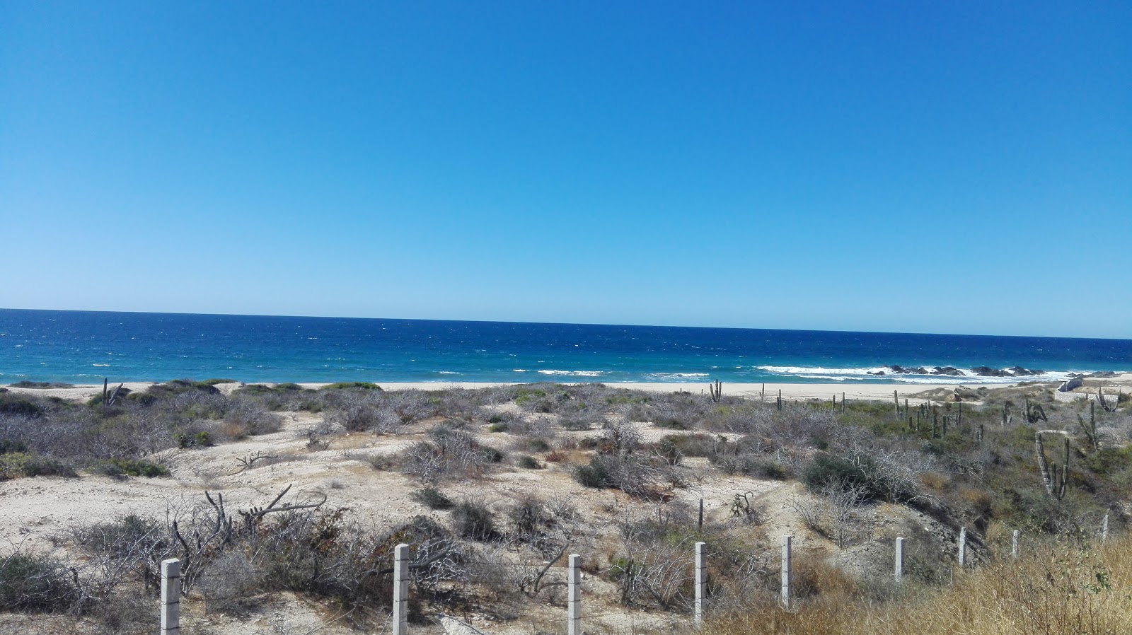 Cerritos Beach II的照片 带有明亮的细沙表面