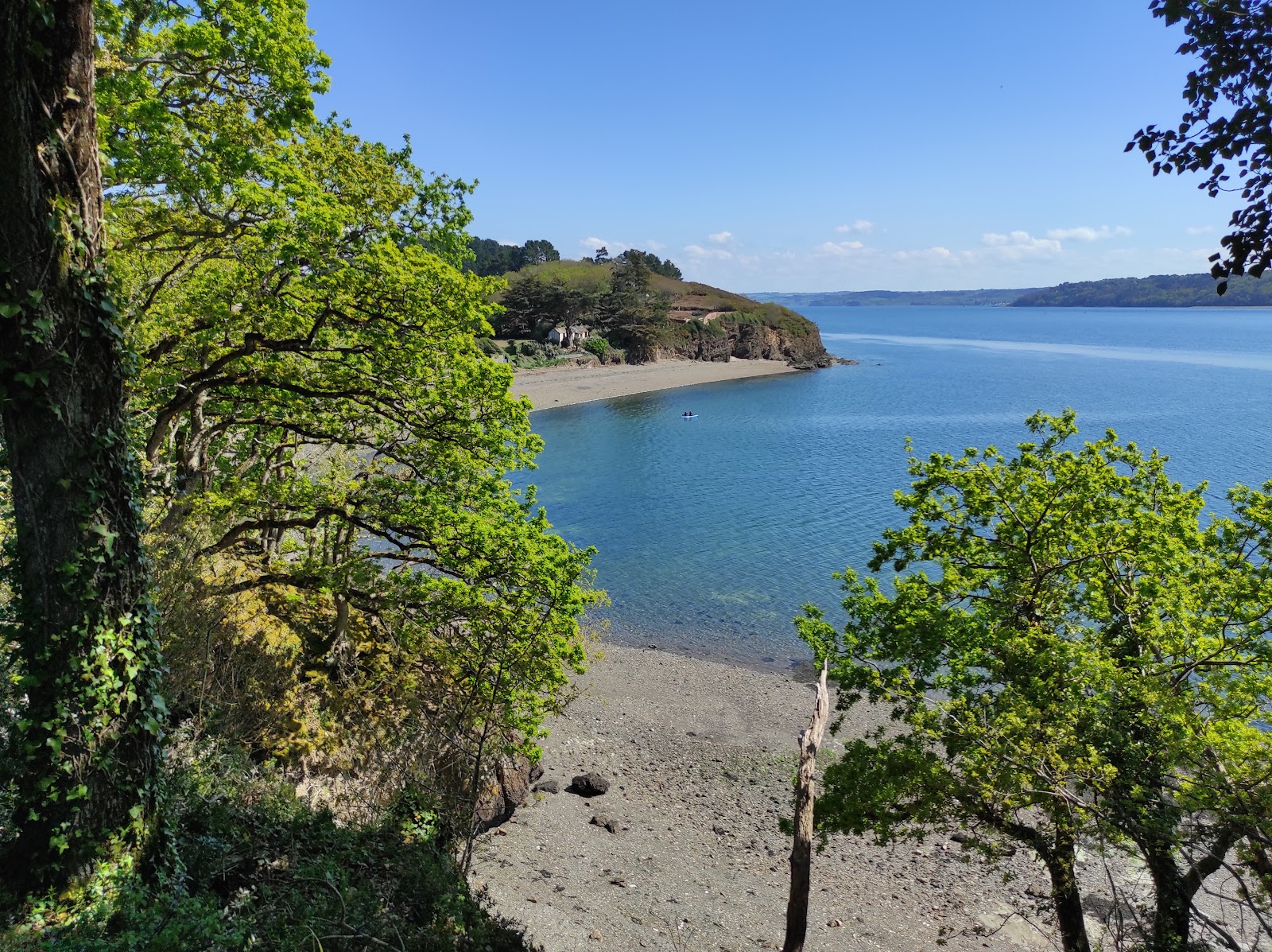 Plage de Porzisquin'in fotoğrafı çok temiz temizlik seviyesi ile