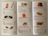 NATSUKI SUSHI BAR à Mimizan menu