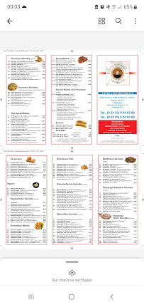 Menu du China-Thai Imbiss: Hoang Long à Hückelhoven