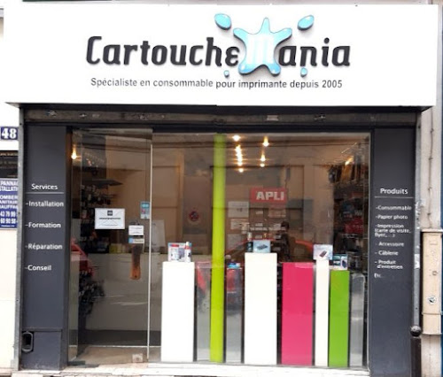 Magasin de fournitures de bureau CartoucheMania Paris