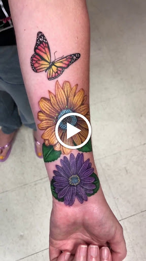 Explore simple bat tattoo ideas, creative tattoo ideas in San Diego, available at Wylde Sydes Tattoo & Body Piercing