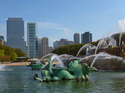 Fountain «Buckingham Fountain», reviews and photos, 301 S Columbus Dr, Chicago, IL 60605, USA