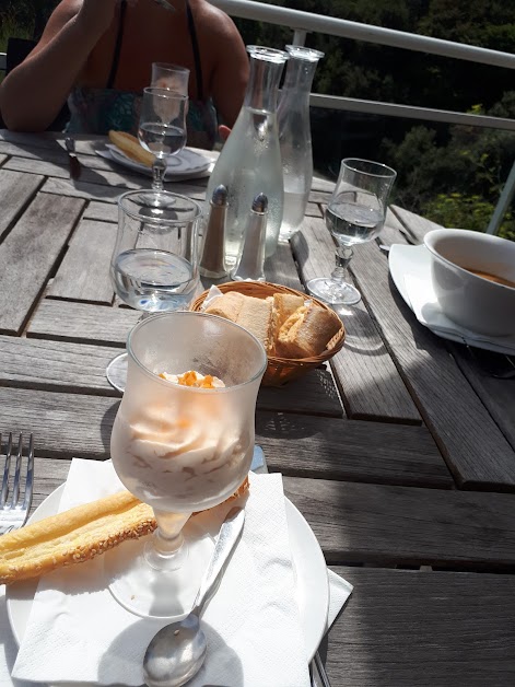 Le Café Bleu à Sauzon (Morbihan 56)