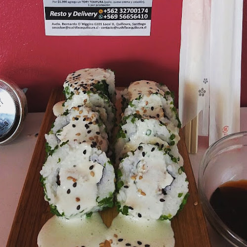 Opiniones de Sushi Face O'Higgins, Quilicura en Quilicura - Restaurante