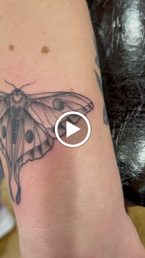 Explore banner tattoo ideas, creative tattoo ideas in Saratoga Springs, available at Shark Tooth Tattoo Co