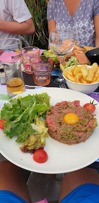 Steak tartare du Restaurant Le Sans Souci à Bénodet - n°9