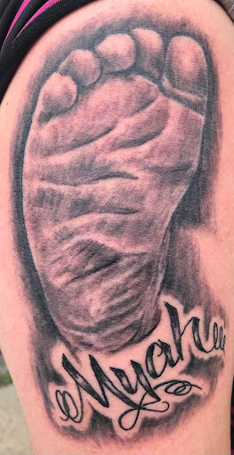 Explore gory tattoo ideas, creative tattoo ideas in Wellsburg, available at Mountain State Tattoos