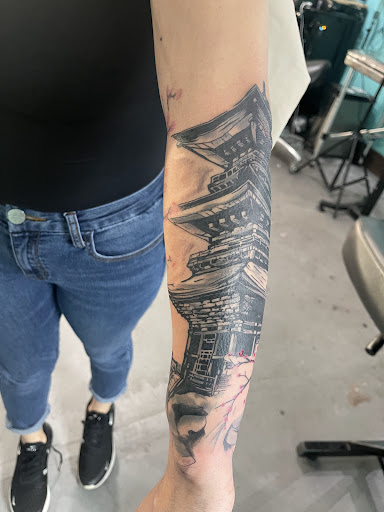 Explore mural tattoo ideas, creative tattoo ideas in Buckeye, available at Irie Art in Ink