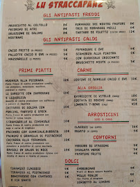 Ristorante Lu Straccapanz à Pineto menu
