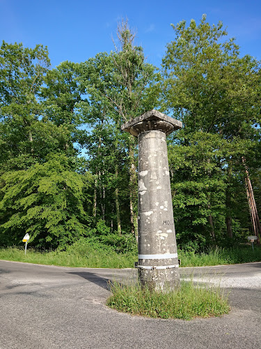 Borne-colonne n°3 de la forêt de Chaux à La Vieille-Loye
