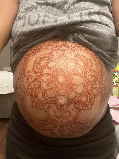 Explore dog paw tattoo ideas, creative tattoo ideas in Concord, available at Naseera Fazil Henna Art