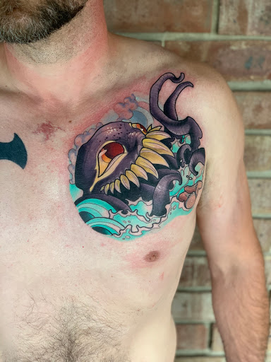 Explore optical illusion tattoo ideas, creative tattoo ideas in Tallmadge, available at Killjoy tattoo