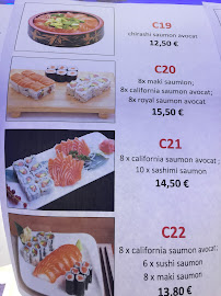 Wokasie Dijon à Fontaine-lès-Dijon menu