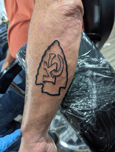 Explore son and mother tattoos ideas, creative tattoo ideas in Windsor, available at Spillen Ink