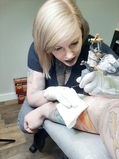 Explore cute cross tattoo ideas, creative tattoo ideas in Shallotte, available at Crows Nest Tattoo