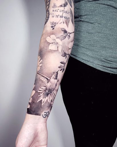 Explore resilient tattoo ideas, creative tattoo ideas in Kissimmee, available at Fallen Sparrow Tattoo Co