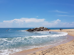 Foto de Whiskey Beach com linha costeira longa e reta
