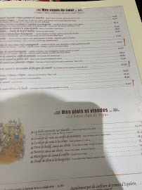 Chez Papa à Paris menu