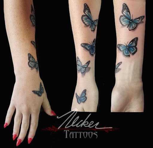 Explore fake tattoo ideas, creative tattoo ideas in Green Cove Springs, available at Under Your Skin Tattoos