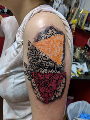 Explore butterfly tattoo sleeve ideas, creative tattoo ideas in Akron, available at Knuckle Up Ink Tattoos